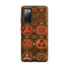 Ornamental Fan Pattern G.a. Audsley Samsung Case, Galaxy S20 Fe / Matte, Phone Case Pattern Circular Medallions Traditional Asian Motifs