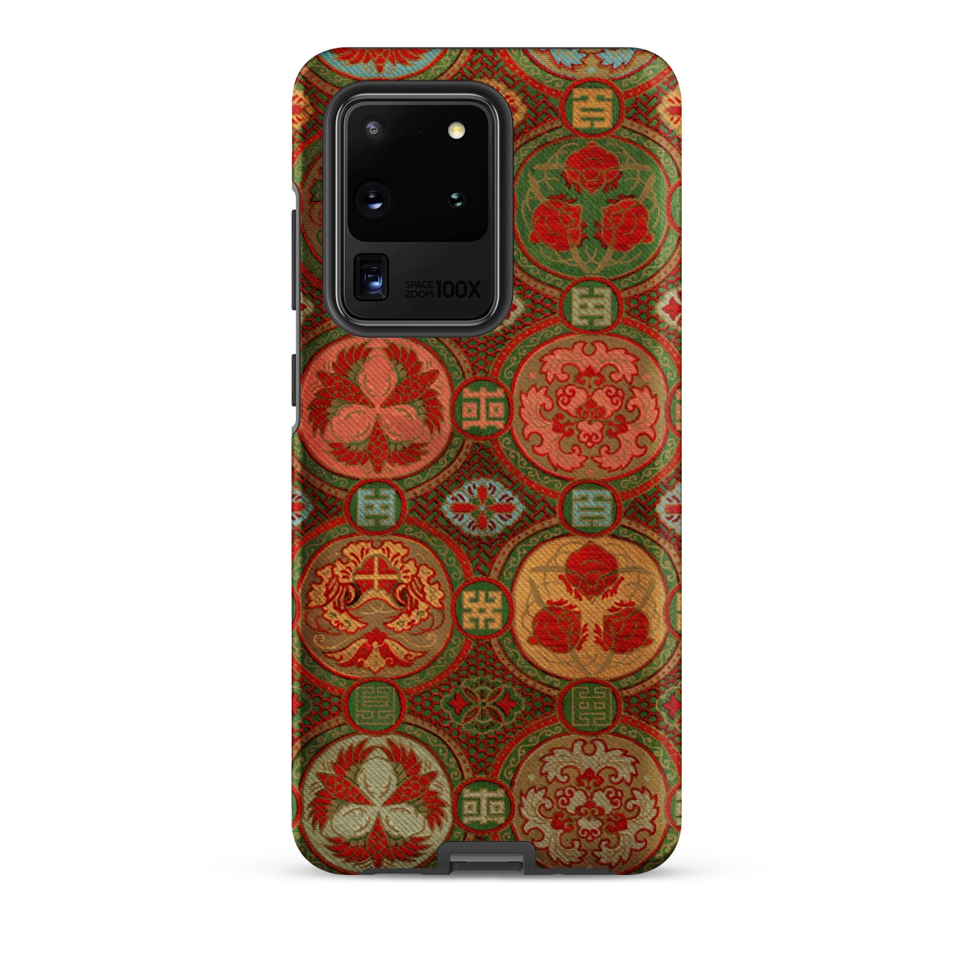 Ornamental Fan Pattern G.a. Audsley Samsung Case, Galaxy S20 Ultra / Matte, Smartphone Patterned Protective Case