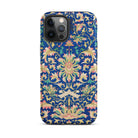 Ornamental Florals Owen Jones Iphone Case, 12 Pro Max / Matte, Blue Floral Patterned Phone Case
