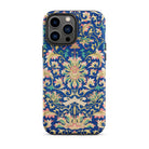 Ornamental Florals Owen Jones Iphone Case, 13 Pro Max / Matte, Blue Floral Patterned Phone Case