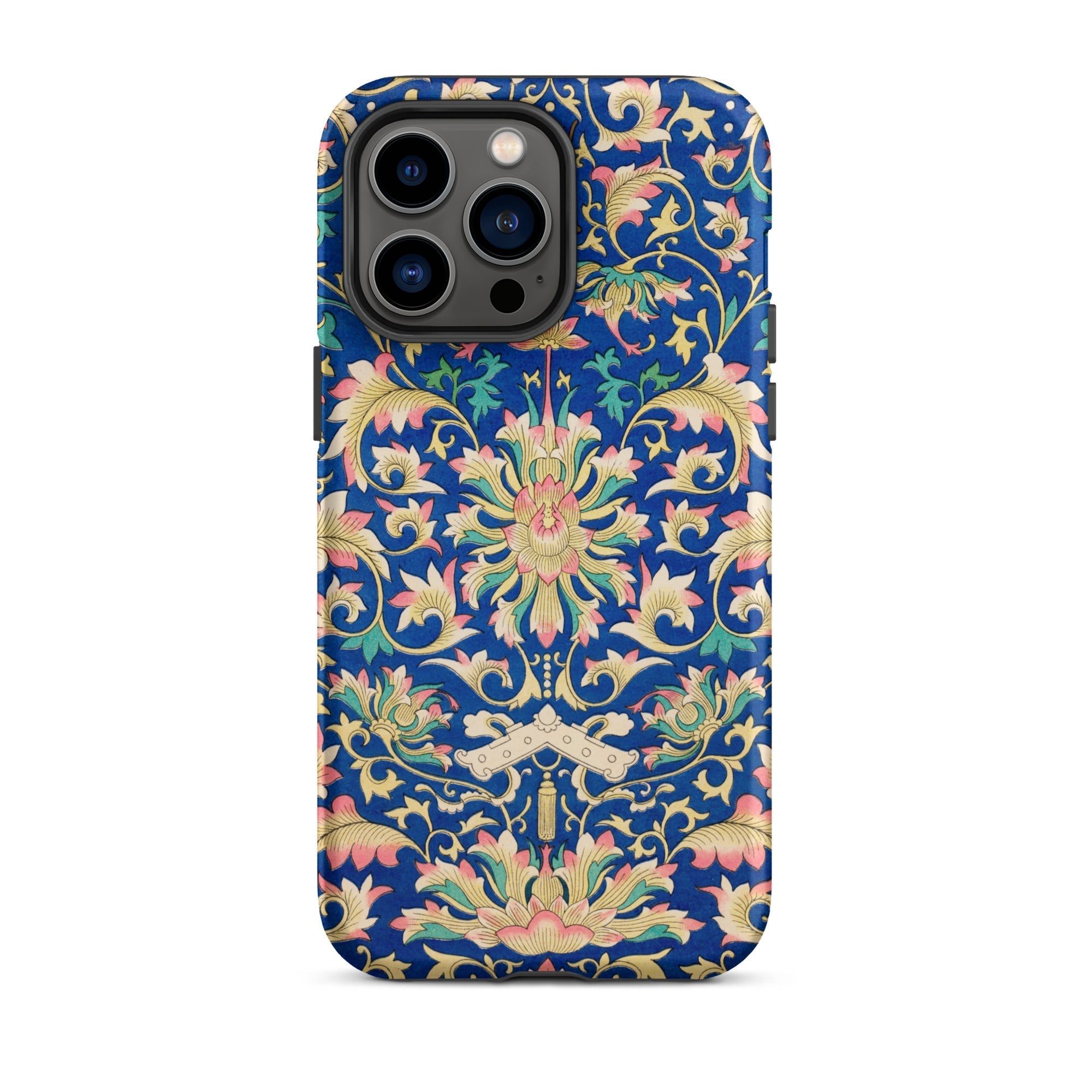 Ornamental Florals Owen Jones Iphone Case, 14 Pro Max / Matte, Floral Patterned Phone Case