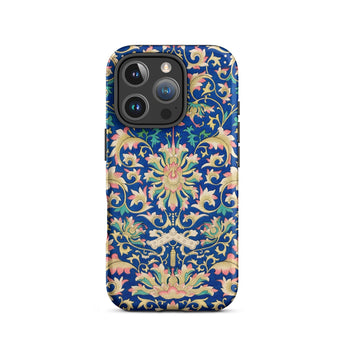 Ornamental Florals - Owen Jones Iphone Case, 16 Pro / Matte, Floral Patterned Phone Case