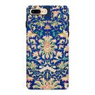 Ornamental Florals Owen Jones Iphone Case, 8 Plus / Matte, Ornate Floral Patterned Phone Case Vibrant Blue Background