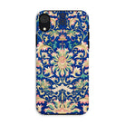 Ornamental Florals - Owen Jones Iphone Case, Xr / Matte, Ornate Floral-patterned Phone Case Predominantly Blue Background Colorful