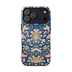 Ornamental Florals - Owen Jones Phone Case Iphone 17 Pro Max / Matte Blue Floral Phone Case Intricate Design Textured Surface Owen Jones’s