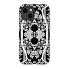 Aviary Black Aesthetic Pattern Art Iphone Case 14 / Matte Mobile Phone Cases