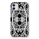 Aviary Black Aesthetic Pattern Art Iphone Case 11 / Matte Mobile Phone Cases