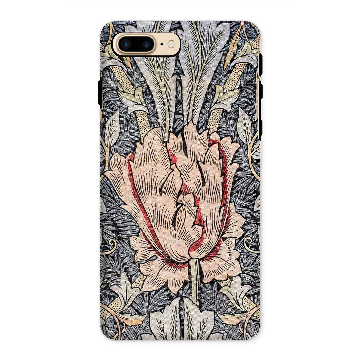 Honeysuckle - William Morris Floral Art Iphone Case 8 Plus / Matte Mobile Phone Cases