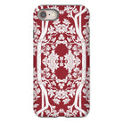 Aviary Red Aesthetic Pattern Art Iphone Case 8 / Matte Mobile Phone Cases