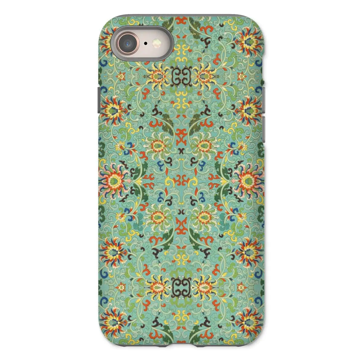 Lotus Candy - Chinese Pattern Art Iphone Case 8 / Matte Mobile Phone Cases