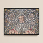 Honeysuckle - William Morris Floral Pattern Framed Canvas Posters Prints & Visual Artwork