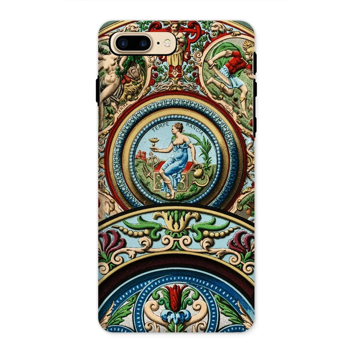 Renaissance Pattern - Auguste Racinet Iphone Case 8 Plus / Matte Mobile Phone Cases