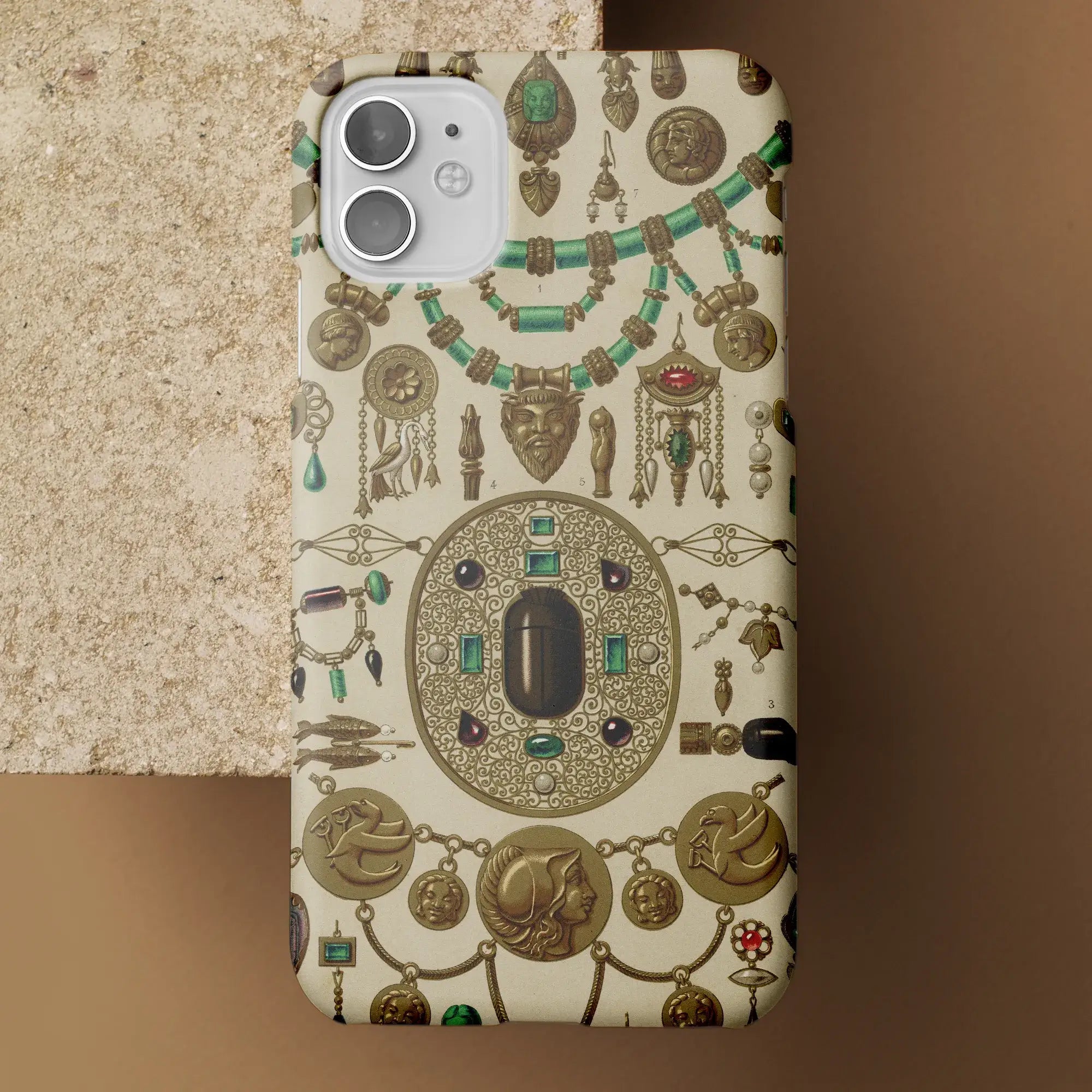 Etruscan Jewelry - Auguste Racinet Iphone Case Mobile Phone Cases