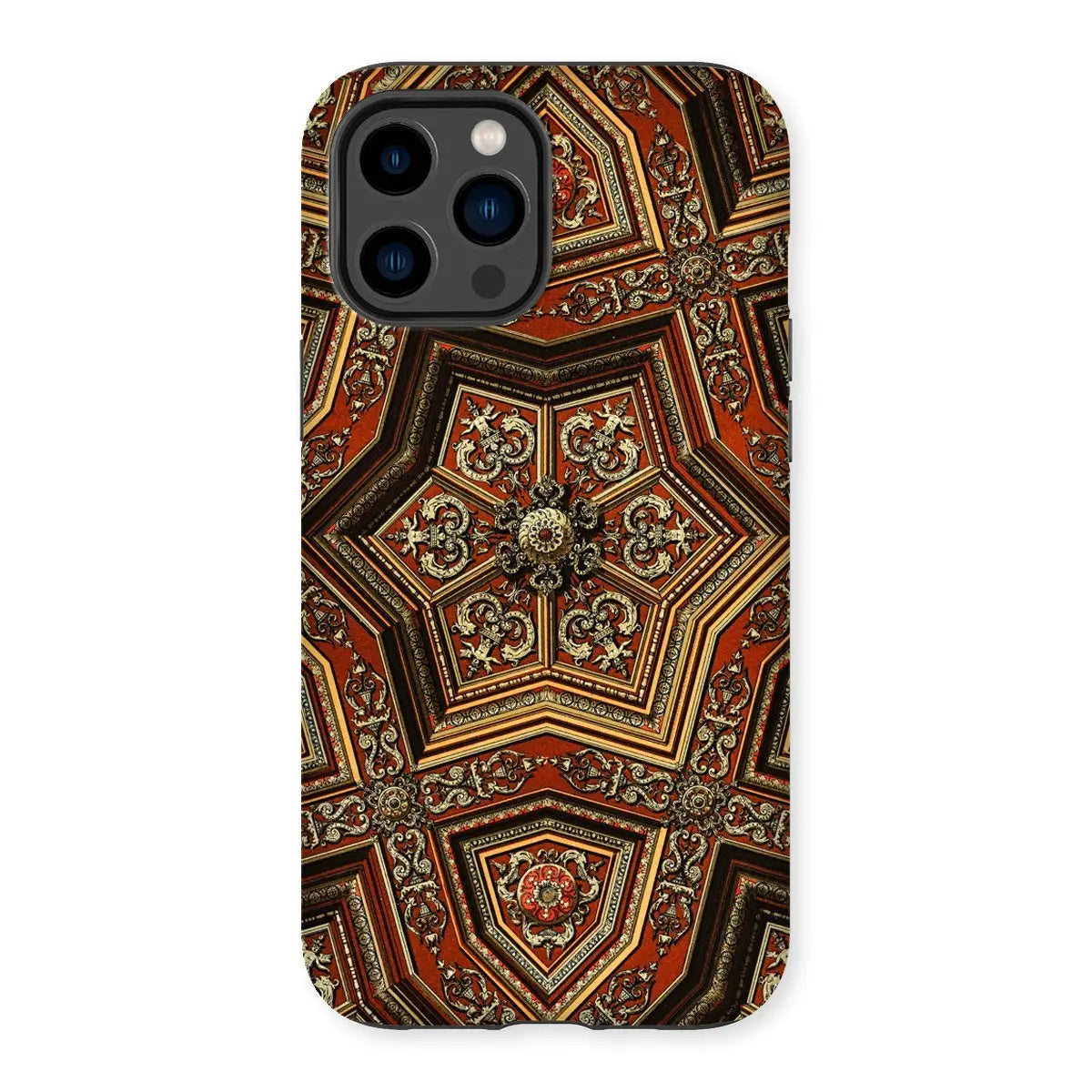 Renaissance Pattern - Auguste Racinet Decorative Iphone Case 14 Pro Max / Gloss Mobile Phone Cases