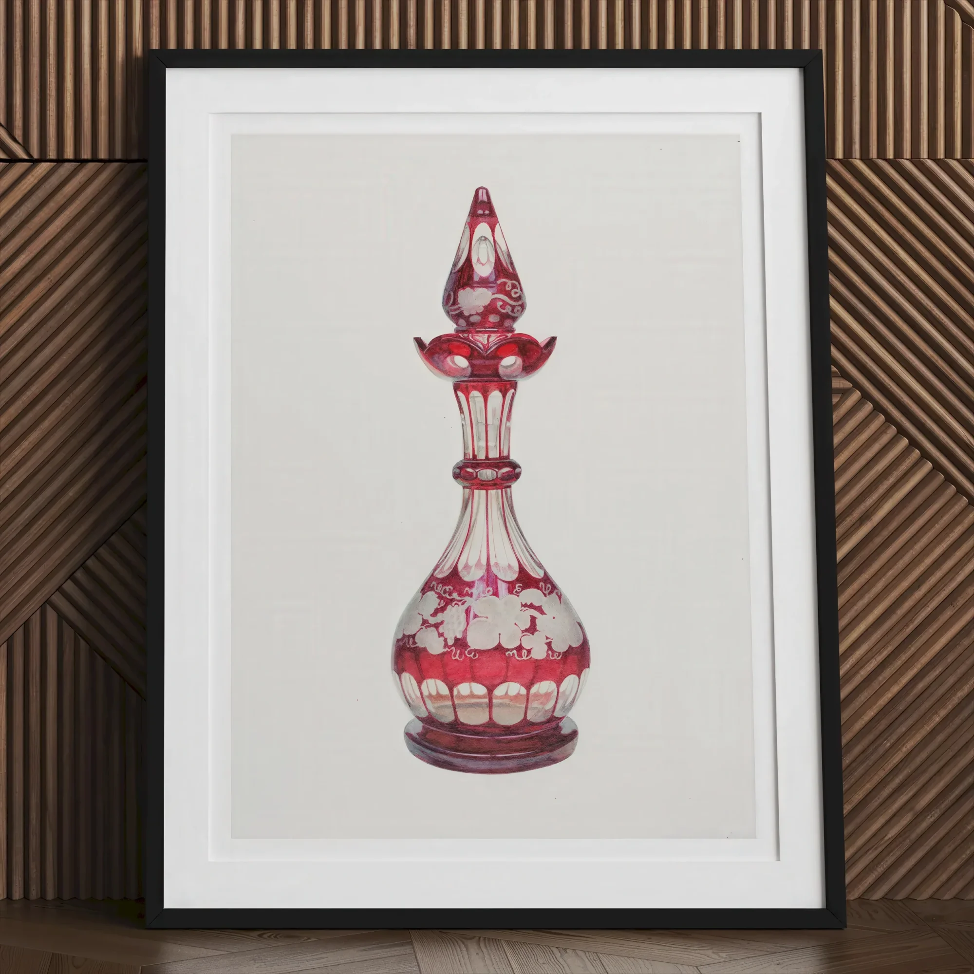 Decanter - Frank M. Keane Decorative Art Print Posters Prints & Visual Artwork