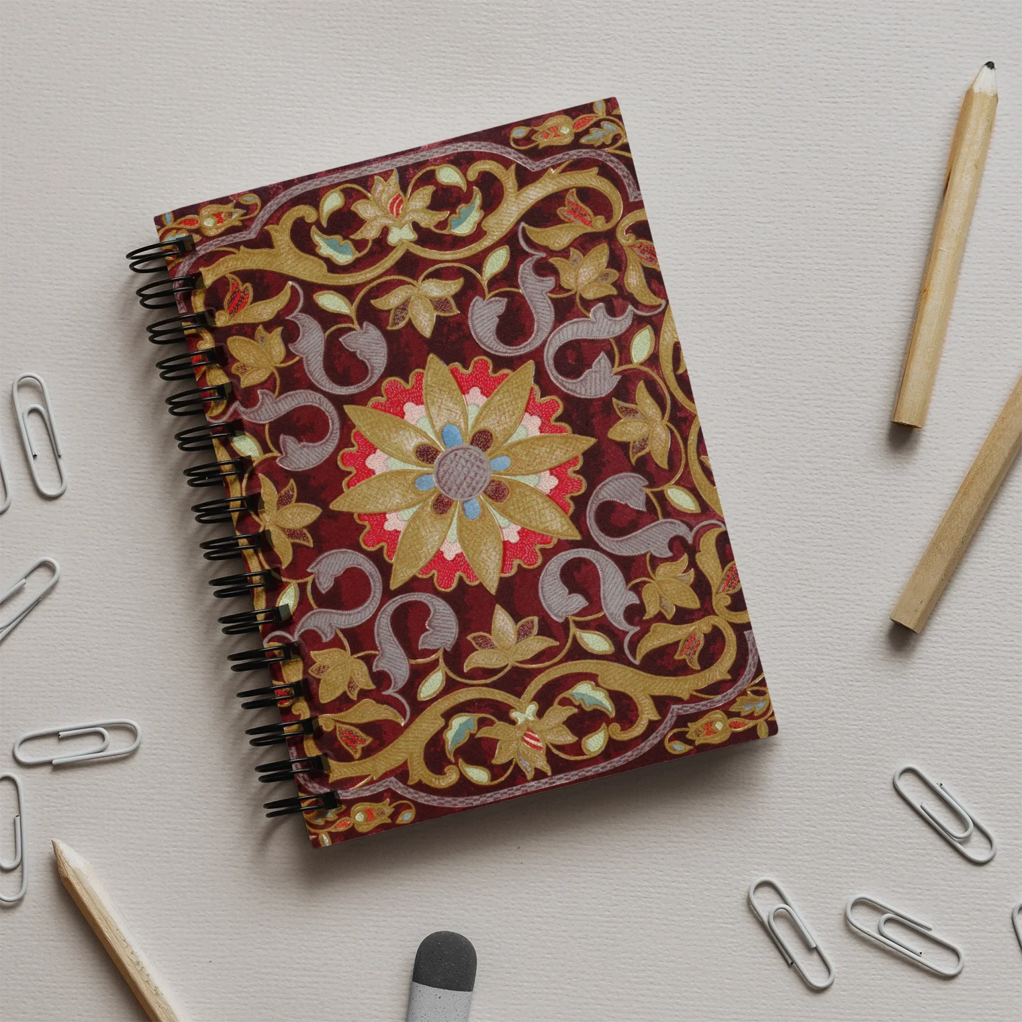 Russian Embroidery - Matthew Digby Wyatt Notebook Notebooks & Notepads