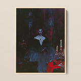 Orpheus - Gay Vampire kunstprint / Canvas, 12x16’’ / 31x41cm / Natuurlijk frame, Posters, prints & visuele kunstwerken, Toby Leon