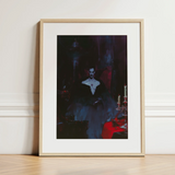 Orpheus - Gay Vampire Art Print / Canvas, 12x16’’ / 31x41cm / Natural Frame / Matboard, Posters Prints & Visual Artwork, Toby Leon