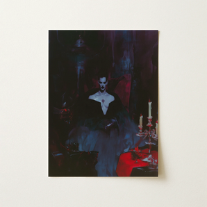 Orpheus - Gay Vampire Art Print / Canvas, 12x16’’ / 31x41cm / Unframed / no Border, Posters Prints & Visual Artwork, Toby Leon