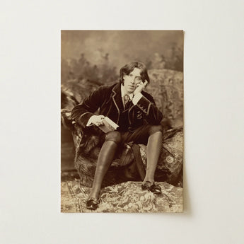 Oscar Wilde - Napoleon Sarony Art Print / Canvas, 12x18’’ / 31x46cm / Unframed / no Border, Posters Prints & Visual Artwork, Toby Leon