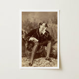 Oscar Wilde - Napoleon Sarony Art Print / Canvas, Albumen Silver, Pure Self-constructed Argument, Celebrated American Lecture, Tour, Prints