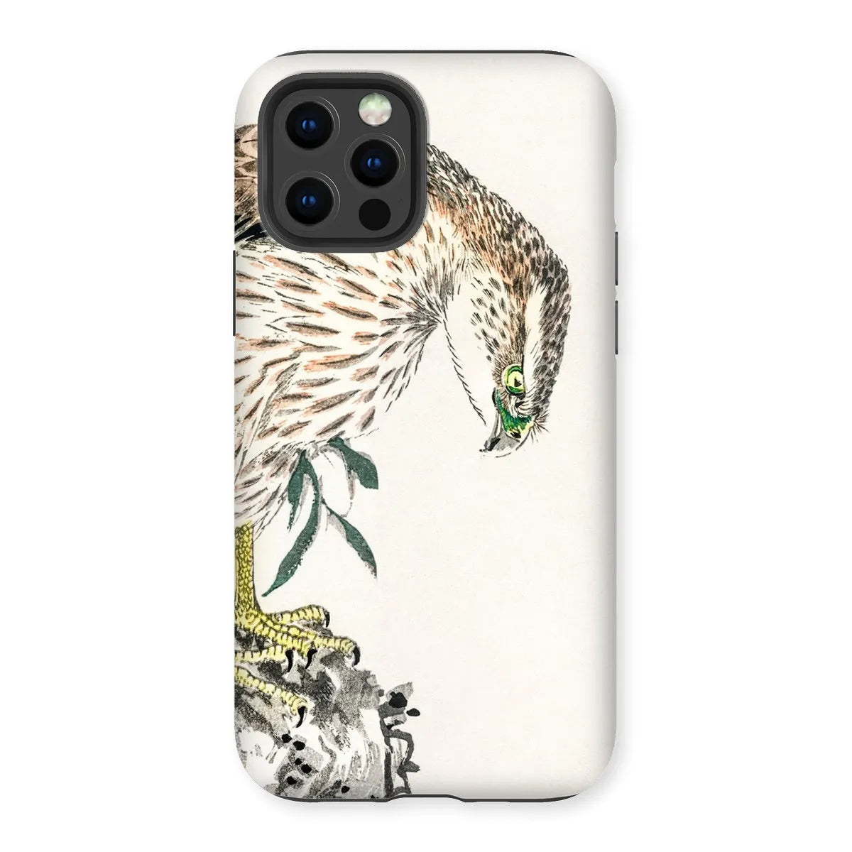 Osprey - Japanese Meiji Bird Phone Case - Numata Kashu - Iphone 12 Pro / Matte - Mobile Phone Cases - Aesthetic Art