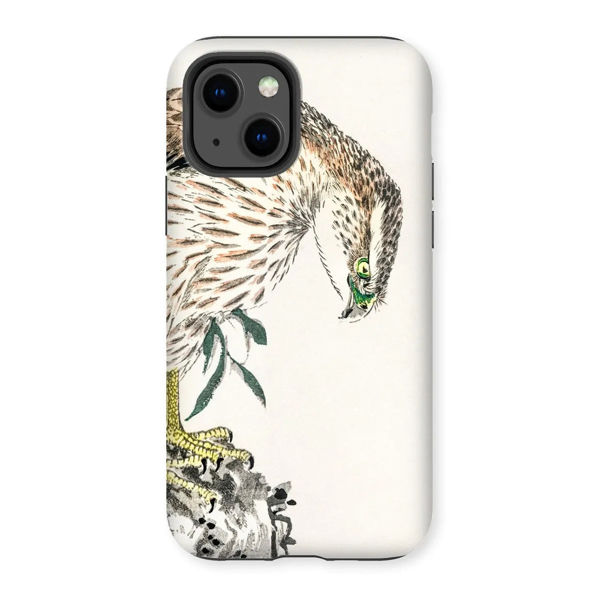 Osprey - Japanese Meiji Bird Phone Case - Numata Kashu - Iphone 13 / Matte - Mobile Phone Cases - Aesthetic Art