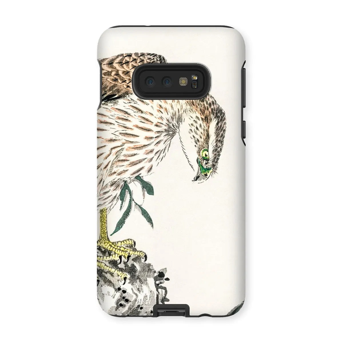 Osprey - Japanese Meiji Bird Phone Case - Numata Kashu - Samsung Galaxy S10e / Matte - Mobile Phone Cases - Aesthetic