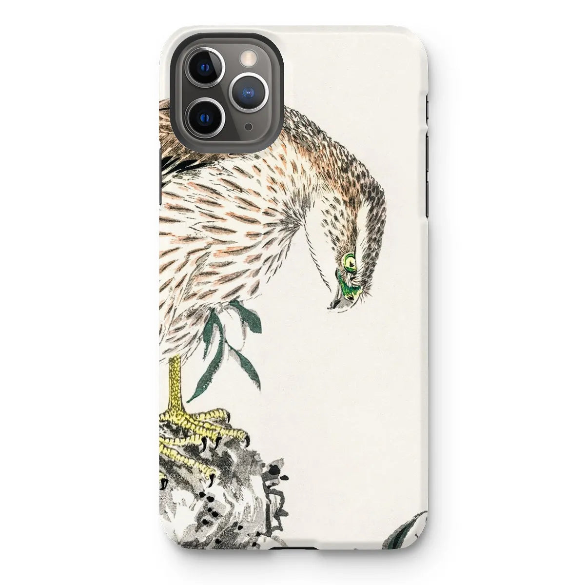 Osprey - Japanese Meiji Bird Phone Case - Numata Kashu - Iphone 11 Pro Max / Matte - Mobile Phone Cases - Aesthetic Art