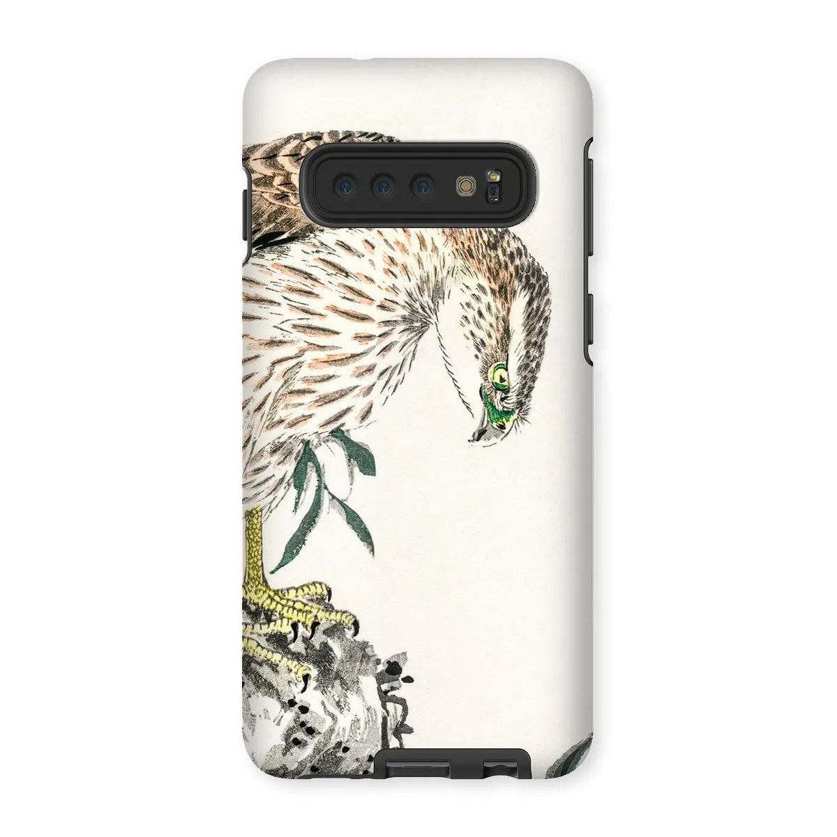 Osprey - Japanese Meiji Bird Phone Case - Numata Kashu - Samsung Galaxy S10 / Matte - Mobile Phone Cases - Aesthetic Art