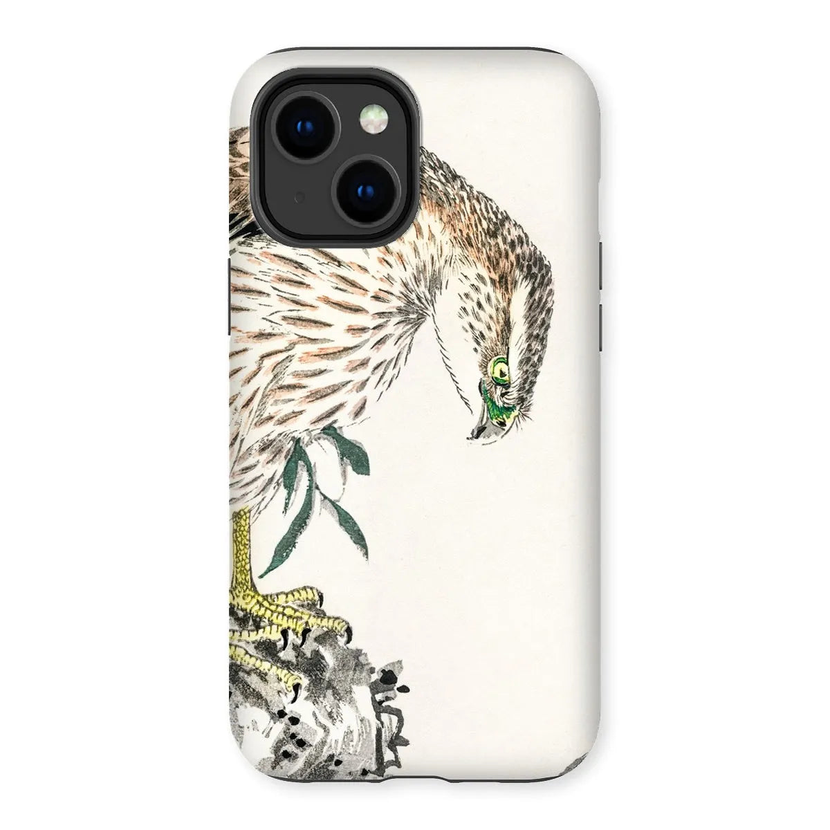 Osprey - Japanese Meiji Bird Phone Case - Numata Kashu - Iphone 14 Plus / Matte - Mobile Phone Cases - Aesthetic Art