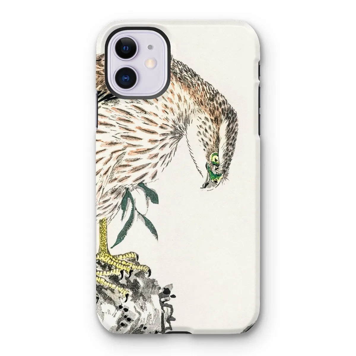 Osprey - Japanese Meiji Bird Phone Case - Numata Kashu - Iphone 11 / Matte - Mobile Phone Cases - Aesthetic Art