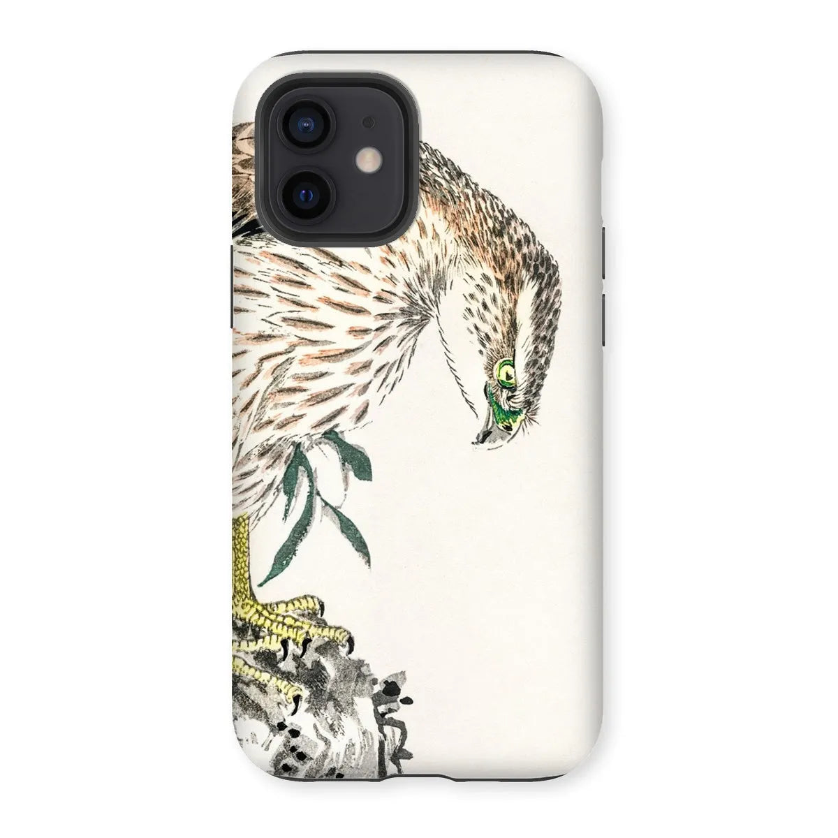 Osprey - Japanese Meiji Bird Phone Case - Numata Kashu - Iphone 12 / Matte - Mobile Phone Cases - Aesthetic Art
