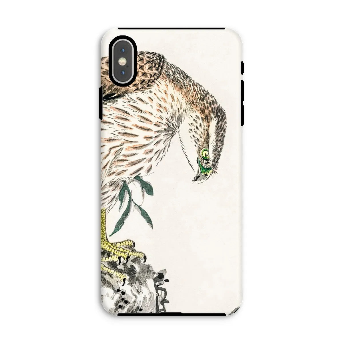 Osprey - Japanese Meiji Bird Phone Case - Numata Kashu - Iphone Xs Max / Matte - Mobile Phone Cases - Aesthetic Art