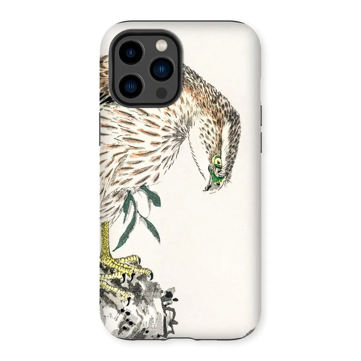 Osprey - Japanese Meiji Bird Phone Case - Numata Kashu - Iphone 14 Pro Max / Matte - Mobile Phone Cases - Aesthetic Art