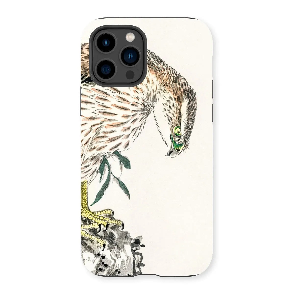 Osprey - Japanese Meiji Bird Phone Case - Numata Kashu - Iphone 14 Pro / Matte - Mobile Phone Cases - Aesthetic Art