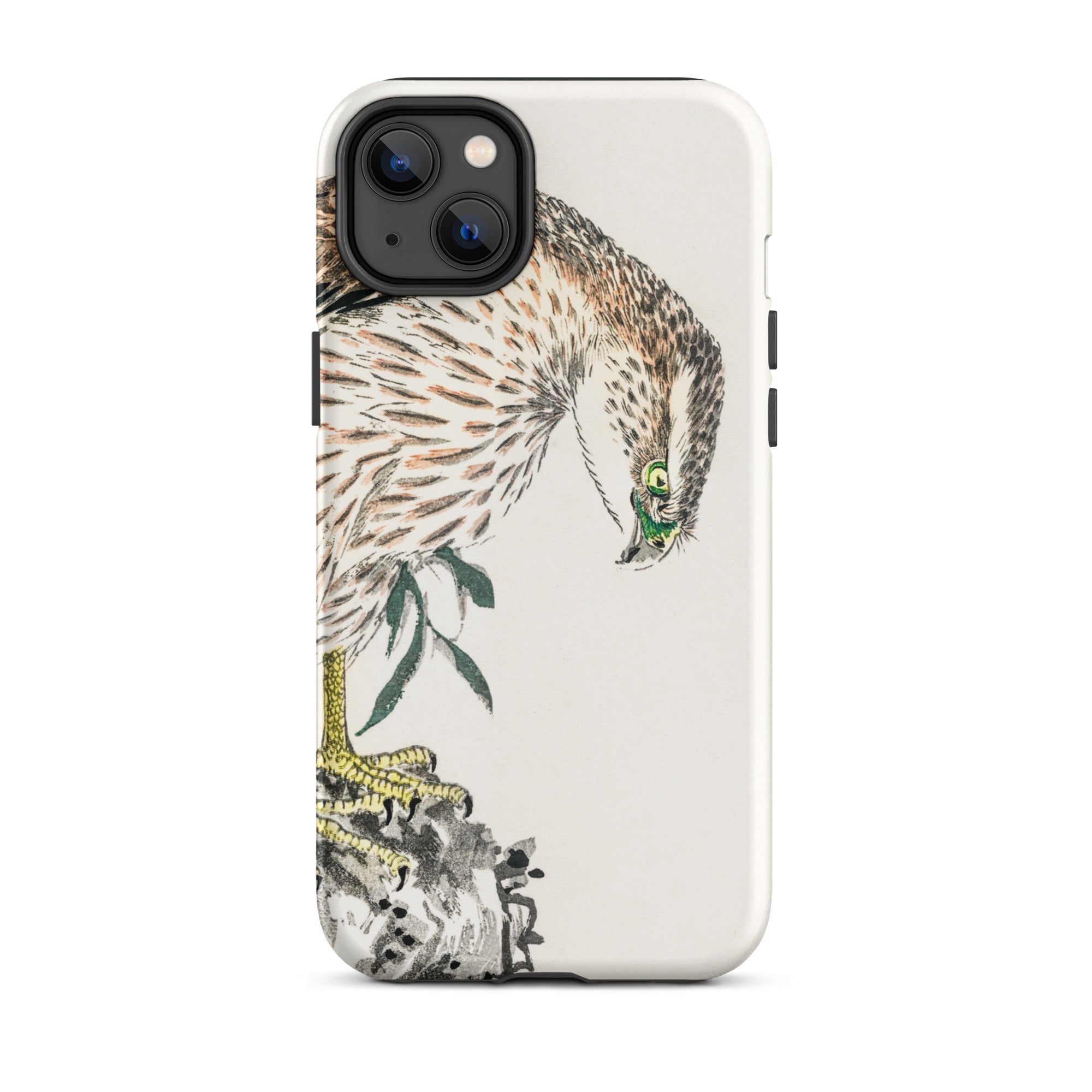 Osprey Numata Kashu Meiji Bird Iphone Case, 14 Plus / Matte, Phone Case Hawk Design