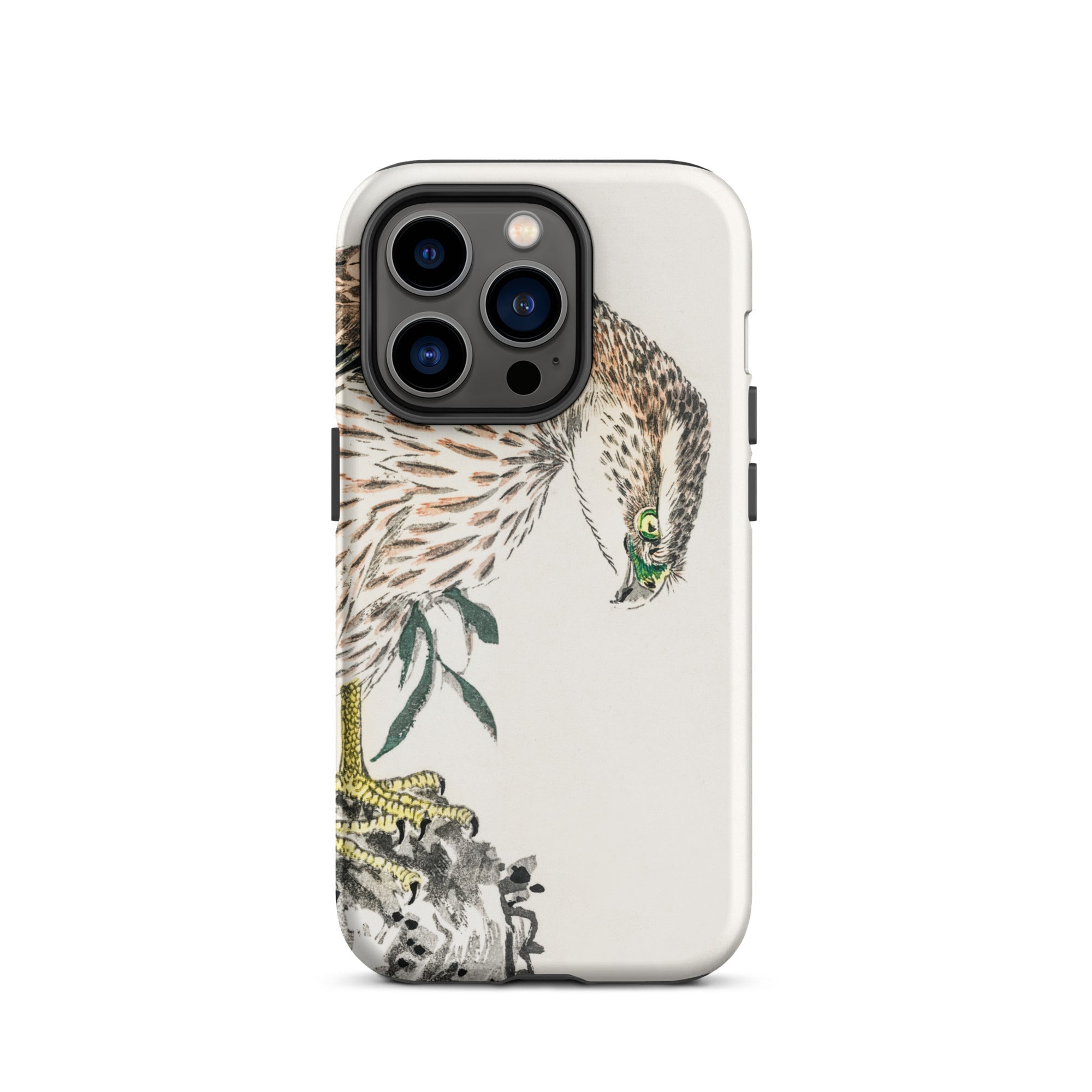 Osprey Numata Kashu Meiji Bird Iphone Case, 14 Pro / Matte, Phone Case Hawk Design