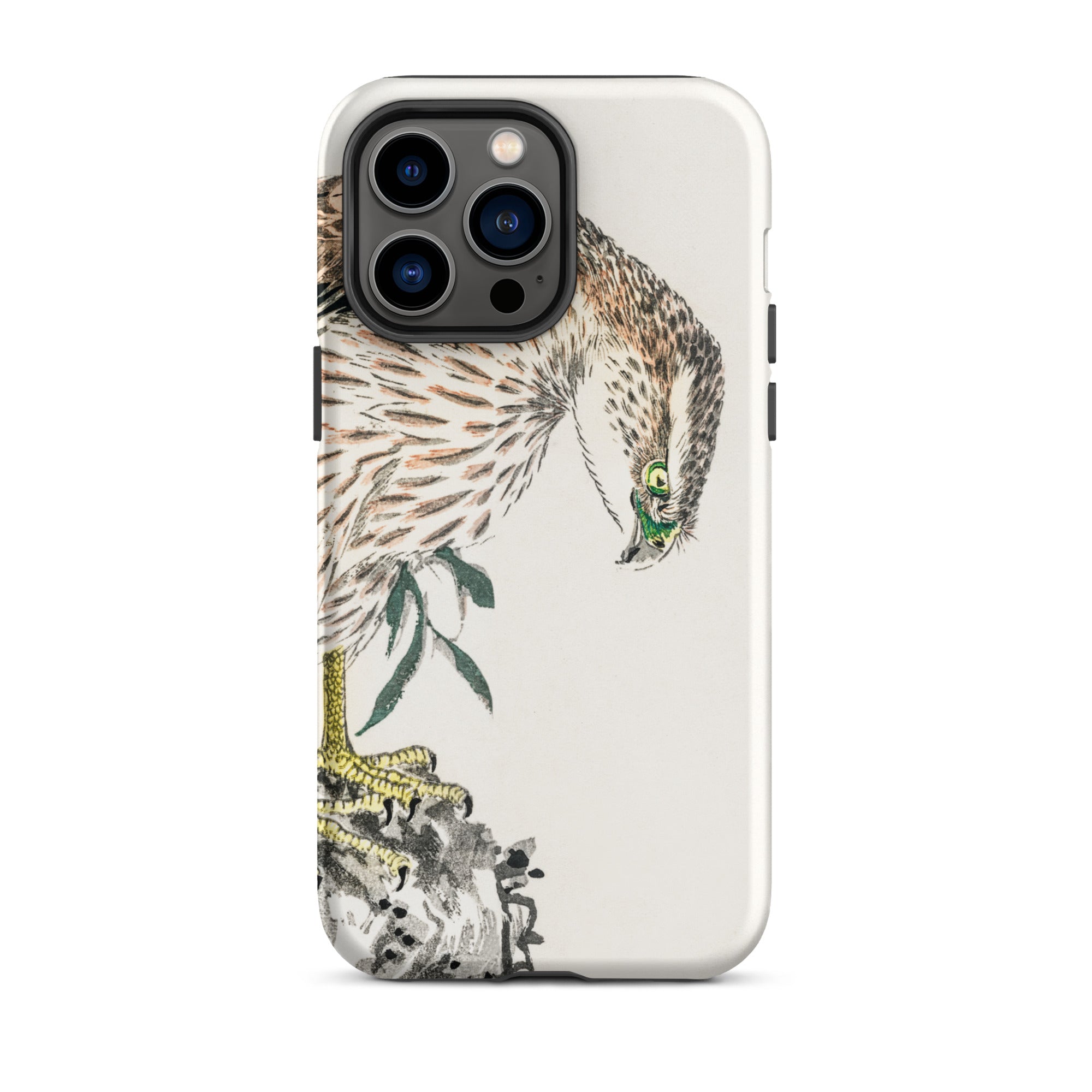 Osprey Numata Kashu Meiji Bird Iphone Case, 14 Pro Max / Matte, Phone Case Hawk Design