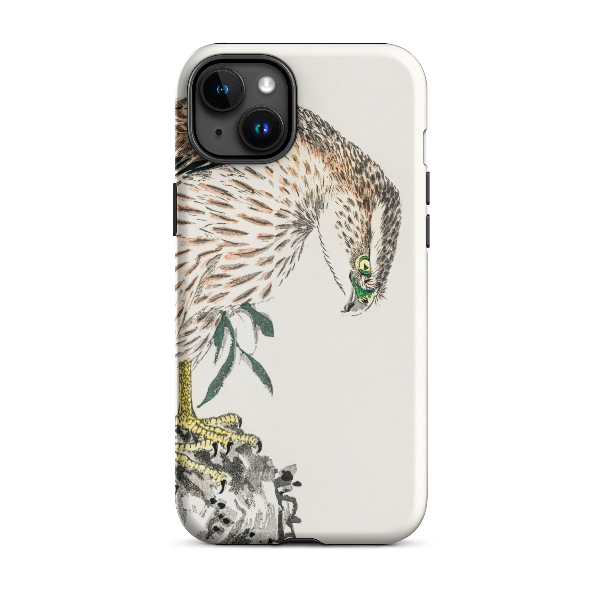 Osprey Numata Kashu Meiji Bird Iphone Case, 15 Plus / Matte, Phone Case Hawk Design