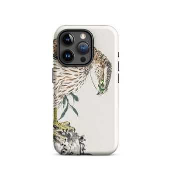Osprey - Numata Kashu Meiji Bird Iphone Case, 15 Pro / Matte, Phone Case Hawk Design