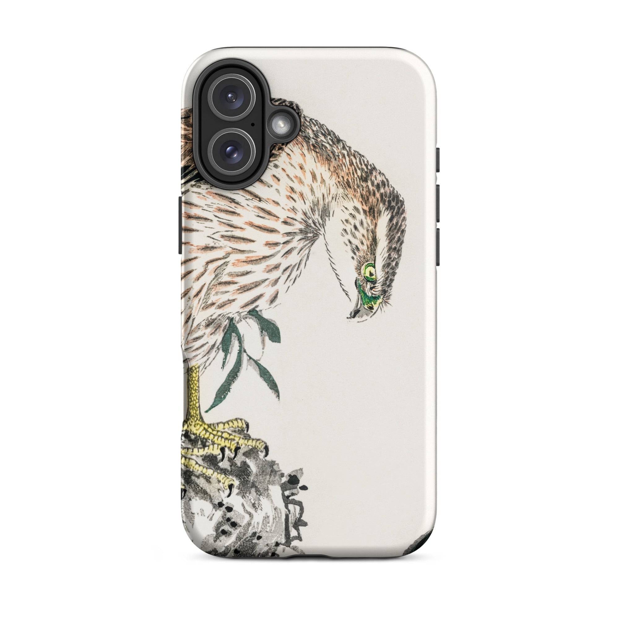 Osprey Numata Kashu Meiji Bird Iphone Case, 16 Plus / Matte, Phone Case Hawk Design