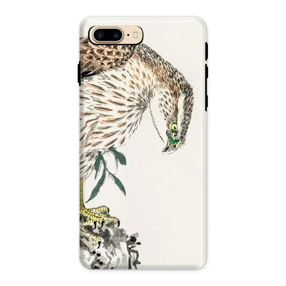 Osprey - Numata Kashu Meiji Bird Iphone Case, 8 Plus / Matte, Phone Case Artistic Illustration Hawk Eagle Head Bent