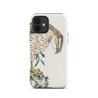 Osprey - Numata Kashu Meiji Bird Phone Case Iphone 12 / Matte Hawk-themed Phone Case Numata Kashu, Osprey Iphone Case, Japanese Meiji Bird