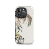 Osprey - Numata Kashu Meiji Bird Phone Case Iphone 16 Pro / Matte Phone Case Hawk Design Numata Kashu, Osprey Iphone Case, Japanese Meiji