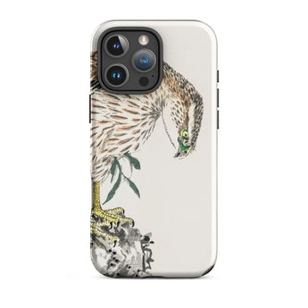 Osprey - Numata Kashu Meiji Bird Phone Case Iphone 16 Pro Max / Matte Phone Case Hawk Design Numata Kashu, Osprey Iphone Case, Japanese