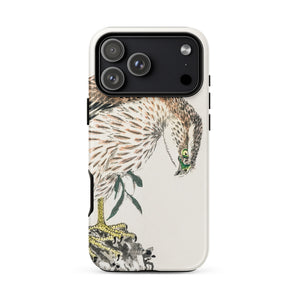 Osprey - Numata Kashu Meiji Bird Phone Case Iphone 17 Pro Max / Matte White Phone Case Bird Design Durable Plastic Silicone Numata Kashu,