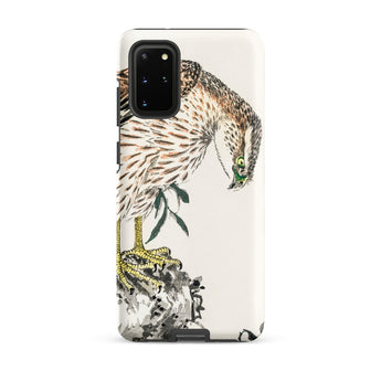 Osprey - Numata Kashu Meiji Bird Samsung Case, Galaxy S20 Plus / Matte, White Phone Case Painted Hawk Design