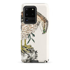 Osprey Numata Kashu Meiji Bird Samsung Case, Galaxy S20 Ultra / Matte, White Phone Case Painted Hawk Design