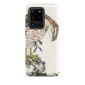 Osprey - Numata Kashu Meiji Bird Samsung Case, Galaxy S20 Ultra / Matte, White Phone Case Painted Hawk Design